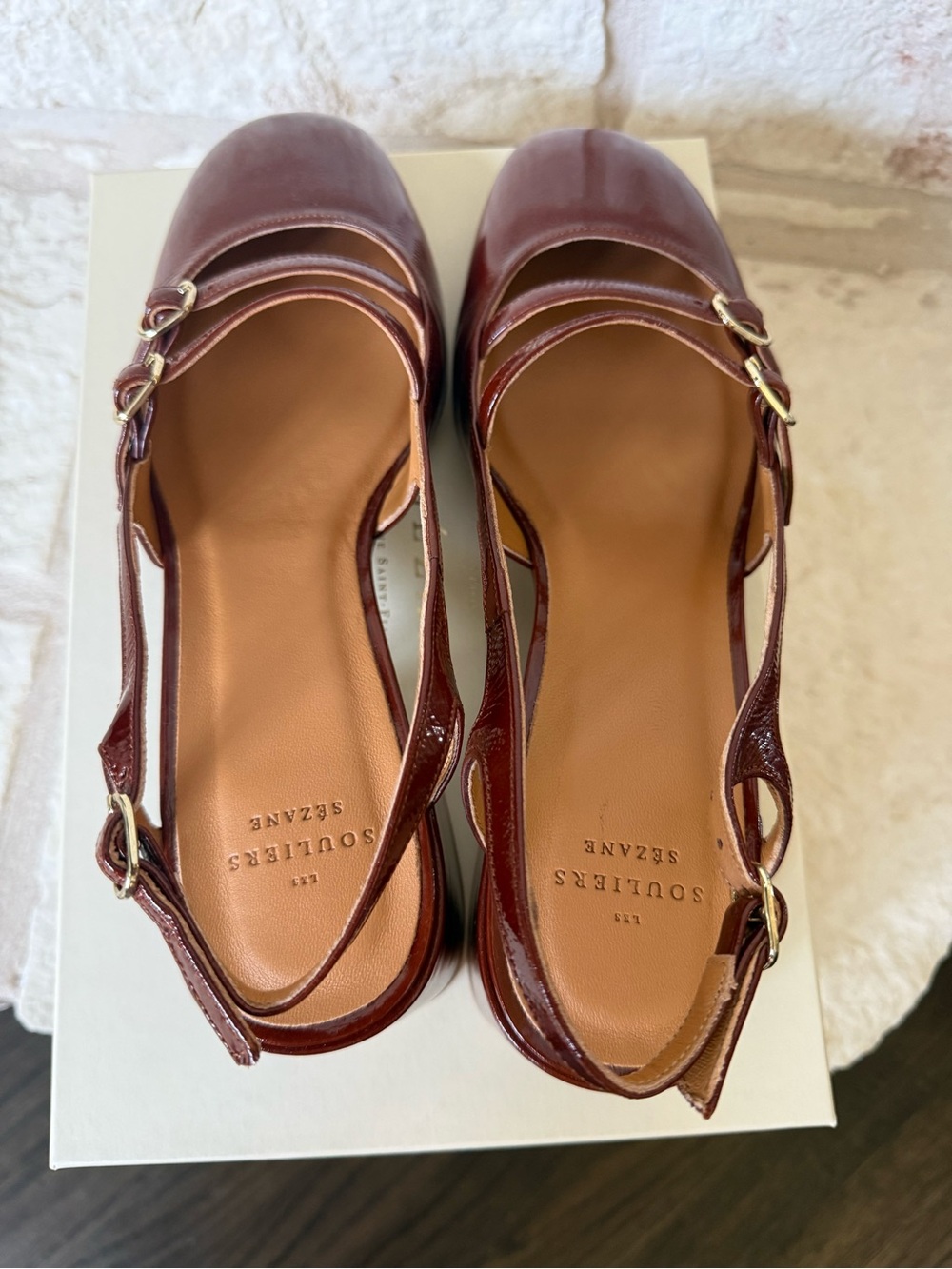 NEW Sezane Paula Babies heels - Picture 2 of 7